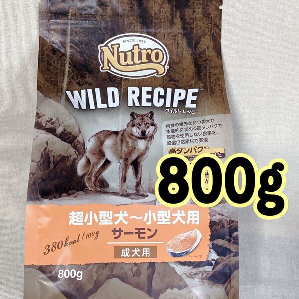 ニュートロ ワイルドレシピ 犬 サーモン 800g 総合栄養食