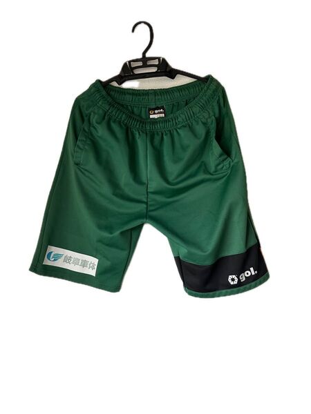 gol. ハーフパンツ グリーン サッカー フットサル スポーツ FC岐阜