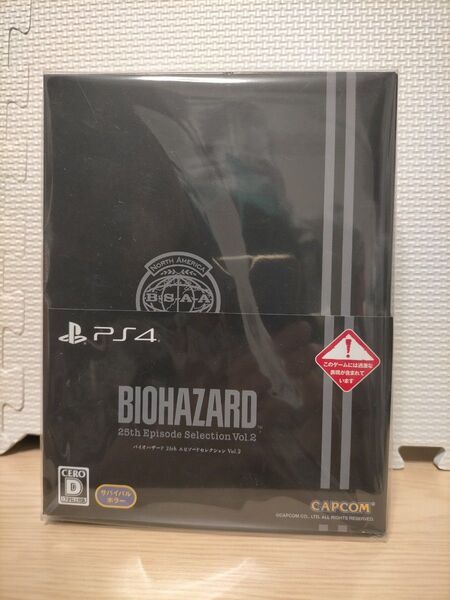 【新品】希少 PS4 バイオハザード25thエピソードセレクション Vol.2