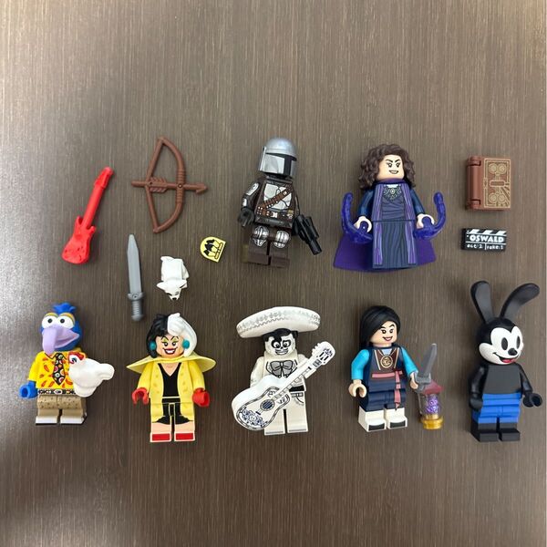 レゴ ミニフィグ LEGO レゴミニフィグ ディズニー スターウォーズ ジャンク 100周年 セサミストリート