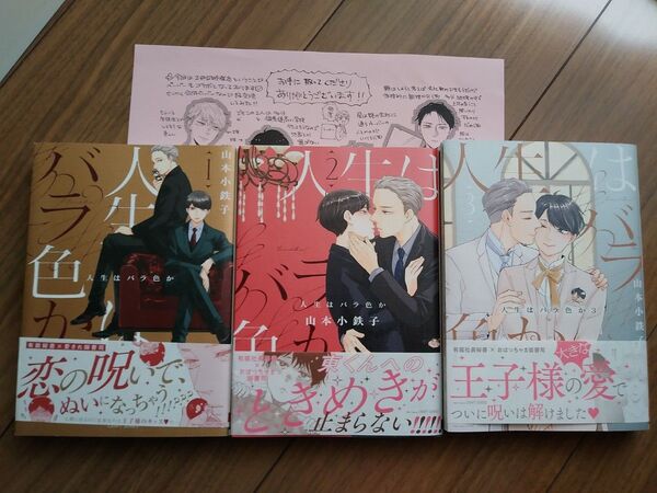 人生はバラ色か 1〜3巻/山本小鉄子