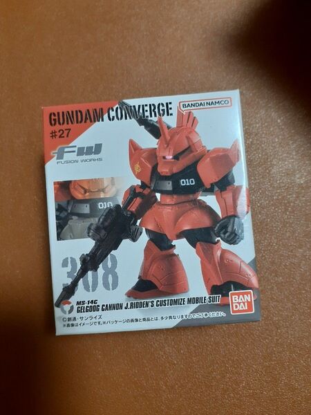 FW GUNDAM CONVERGE ガンダムコンバージ ♯27 ゲルググキャノン (ジョニー・ライデン機)