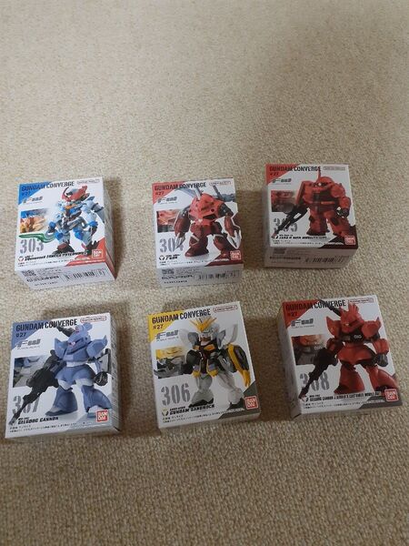 FW GUNDAM CONVERGE #27 全6種セット ガンダムコンバージ