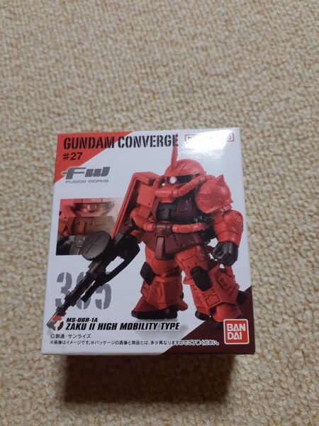 FW GUNDAM CONVERGE ガンダムコンバージ ♯27 シャア専用高機動型ザクⅡ ②ガンダムコンバージ