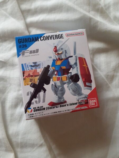 FW GUNDAM CONVERGE #26 297 rx-78-02ガンダム (ククルズドアン) ガンダムコンバージ
