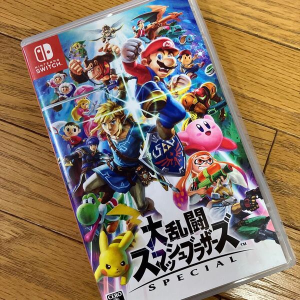 【パッケージのみ】Nintendo switch 大乱闘スマッシュブラザーズSpecial