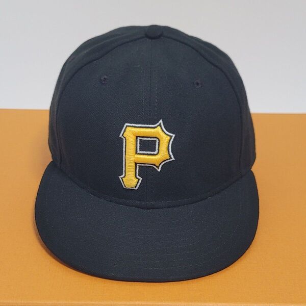 ニューエラ キャップ 帽子 59FIFTY MLB パイレーツ キャップ ブラック サイズ7 5/8 60.6cm