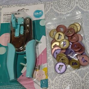 We R Memory Keepers CROP-A-DILE POWER PUNCH & ディスクセット