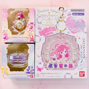 プリキュア ミニチャームコレクション 3 4 ミルキィパレット キュアモジューレ パチパチデコネーム キュアドリーム サンリオ