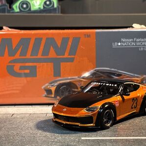【未開封】Mini GT 1/64 Nissan Fairlady Z LB NATION WORKS Gold (#782)