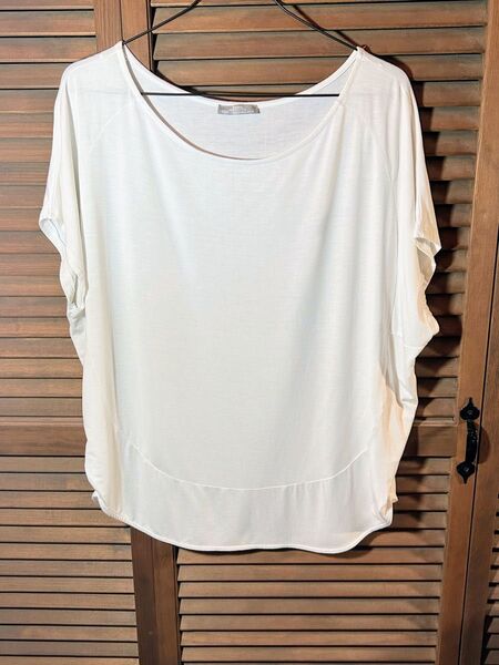 ZARA 半袖トップス カットソー ホワイト レディース 165/84A