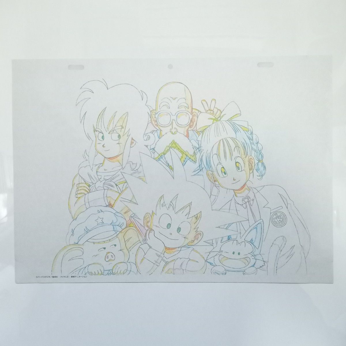 超稀少☆ 鳥山明 ドラゴンボール 複製セル画&原画 アート