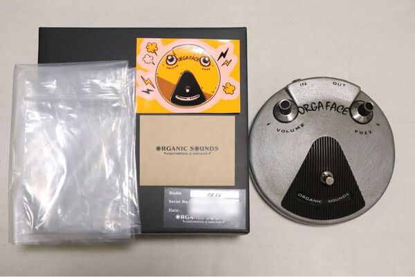 Organic Sounds Orga Face 66 ゲルマニウム NKT272 シルバー Fuzz Face ファズフェイス