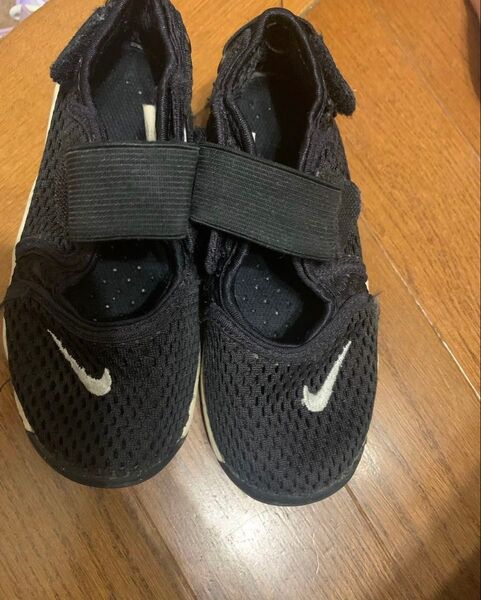 サンダル ナイキ NIKE エアリフト キッズ ブラック 16cm メッシュ