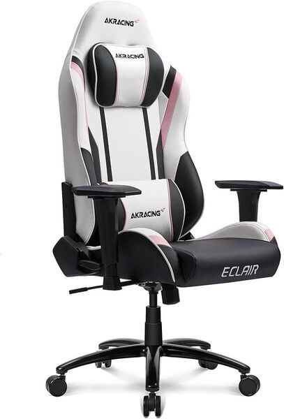 【未使用】AKRacing ゲーミングチェア デスクチェア 勉強椅子 学習椅子 Eclair エクレール Pink ピンク 高耐久