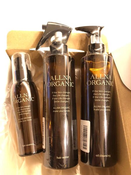 【未開封】オルナ オーガニック ヘアウォーター、ヘアエッセンス、オイルクレンジング