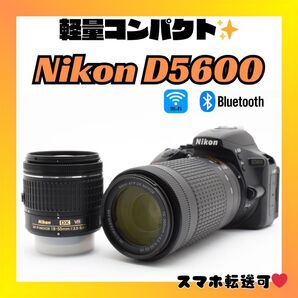 ダブルズームキット Nikon ニコン D5600 Wi-Fi / スマホ