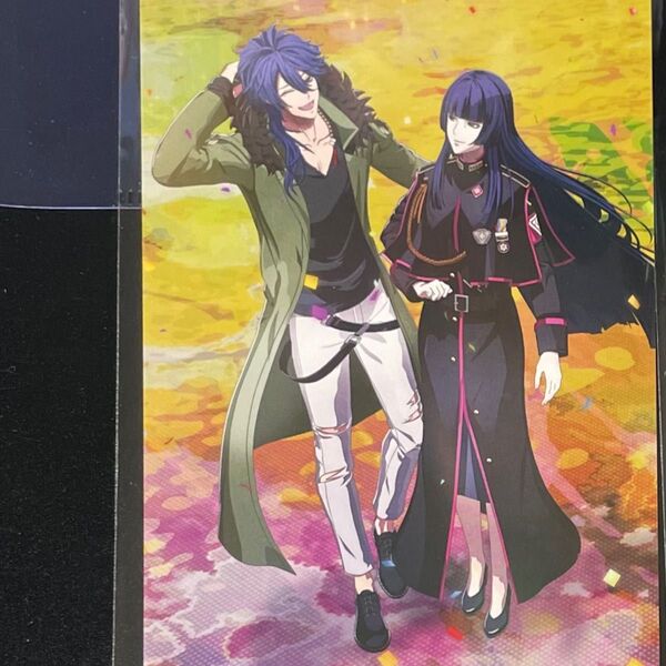 ヒプノシスマイク ヒプマイ ヒプムビ 映画 特典 ポストカード MOVIE VISUAL CARD2 有栖川帝統 東方天乙統女