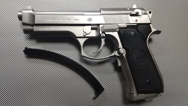 Beretta M92f Nickel AEP EBB