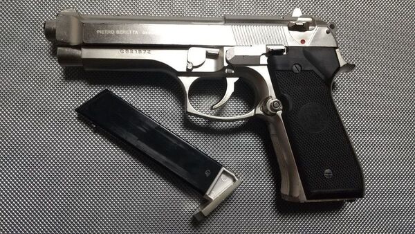 Beretta M92F Silver Handgun