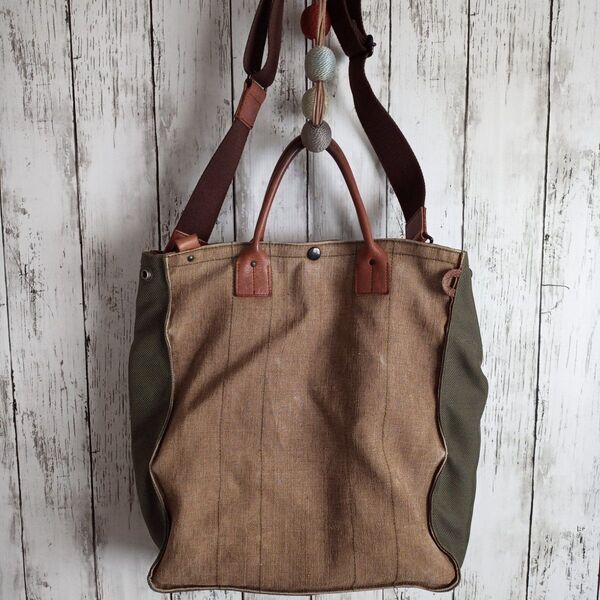 ROOTOTE ルートート BE 2way ハンド ショルダー トート バック 肩掛け 鞄 レザー