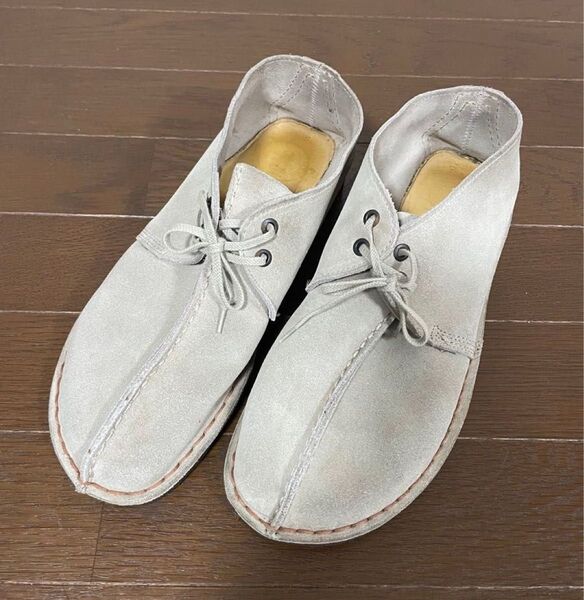英国製Clarks Desert Trekクラークス デザートトレック MADE IN ENGLAND サンドベージュ スウェード