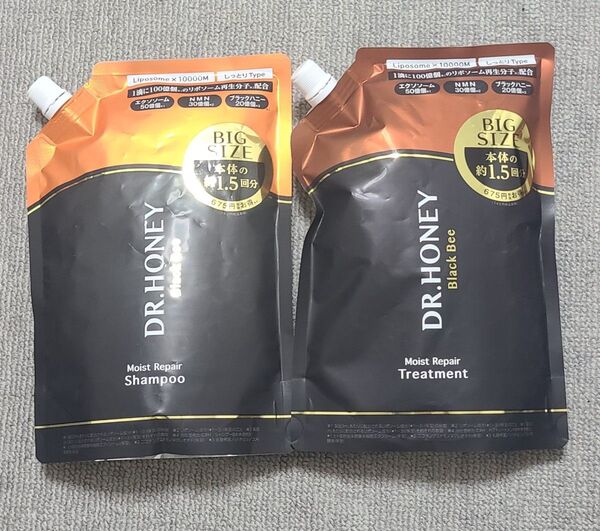 DR.HONEY ドクターハニーブラックビー モイスト リペア シャンプー&トリートメント