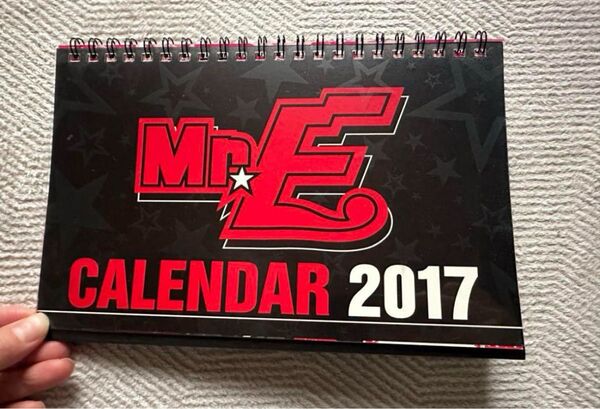 矢沢永吉 Mr.E カレンダー 2017 壁掛け