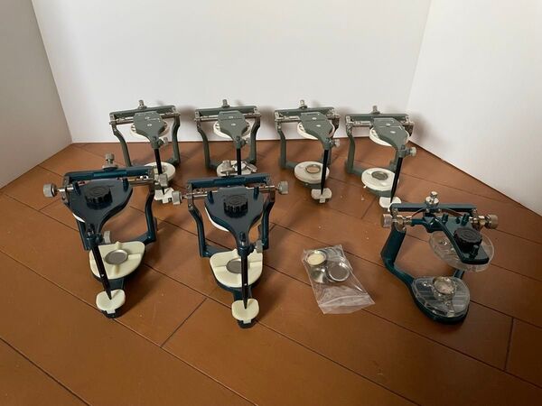 【写真訂正】 歯科技工 中古 咬合器 まとめて 7個 デンチャー