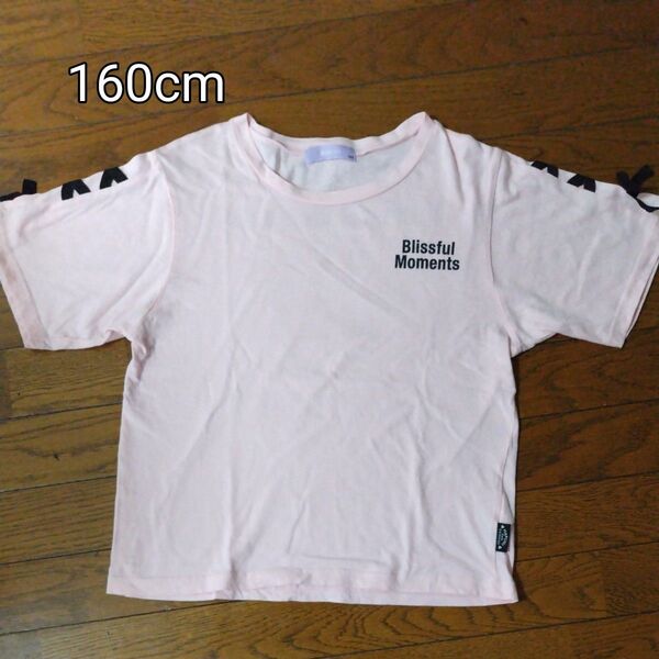 女の子 半袖Tシャツ ピンク 160cm Blissful Moments