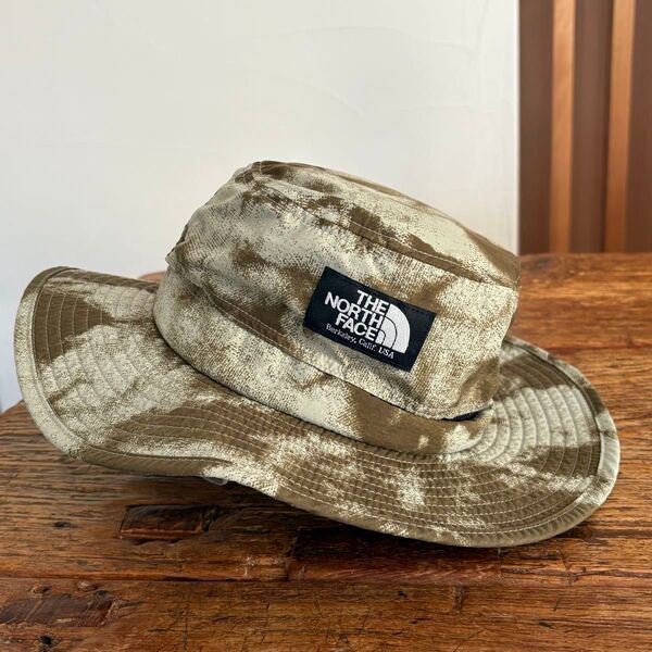 ノースフェイス THE NORTH FACE ホライズンハット 帽子 M 迷彩 カーキ ミリタリー ハット 通気性抜群