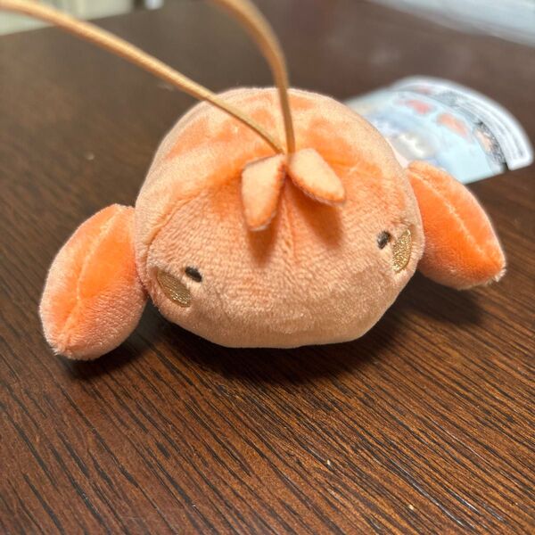 なんでもいきもの えび マスコット ぬいぐるみ キーホルダー