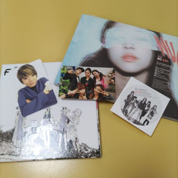 f(x) アンバー トレカ CD まとめ 1st ミニ NU ABO 2ndミニ Electric Shock セット