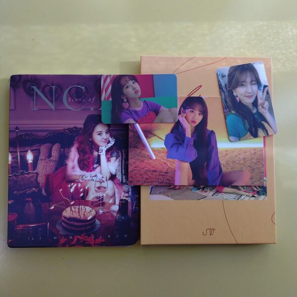 UNI.T「 LINE」1st ミニアルバム mini album NC.A 1st Mini CD 2点セット トレカ フォトカ