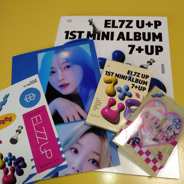 EL7Z UP アルバム PUZZLE PLVE ver. 7+UP CD QUEEN ver. ポスター セット まとめ売り