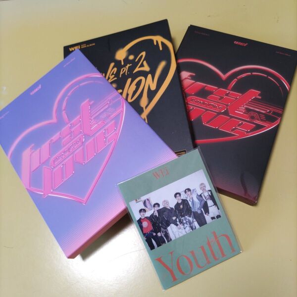 WEi Love Album CD セット アルバム まとめ売り +おまけつき