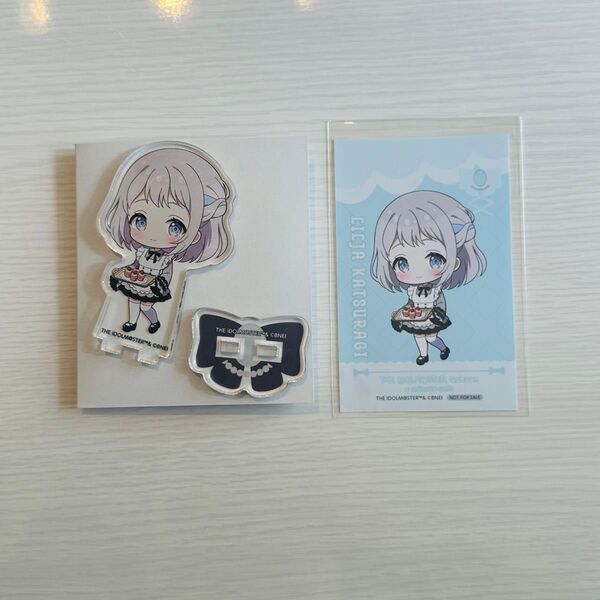 学園アイドルマスター アニメイトカフェ アクリルスタンド フォトカード 葛城リーリヤ