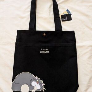【新品】ルシファー トートバッグ ディズニー シンデレラ キャンパスバッグ キャンバストート