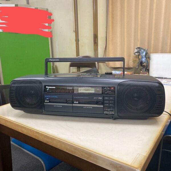DT70 Panasonic パナソニック レトロ オーディオ機器 CD カセットデッキ プレイヤー