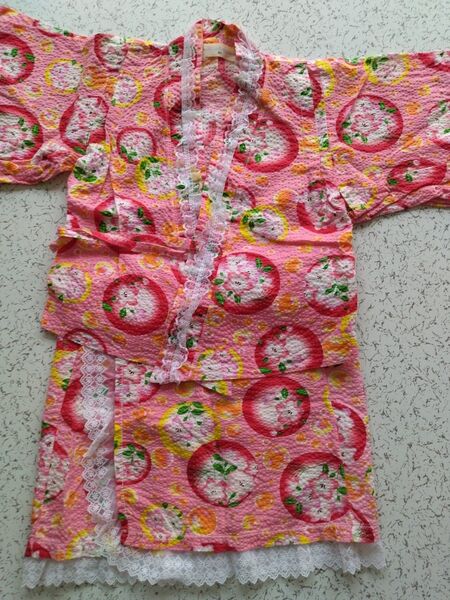 女の子浴衣 着物 95サイズ