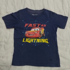 Disney PIXAR カーズ Tシャツ ネイビー