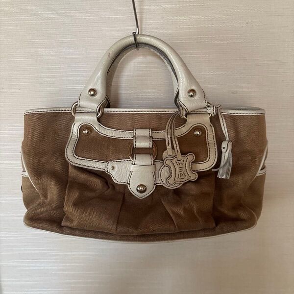 ハンドバッグ CELINE セリーヌ ブギーバッグ トートバッグ ブラウン系