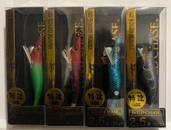 新品未使用★スクイッドマニア★ワイルドチェイス★エギ2.5号★オモリグ等★