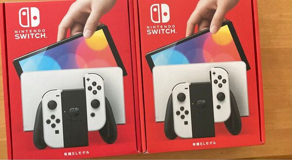 Nintendo Switch 有機ELモデル ホワイト 未開封 2個セット