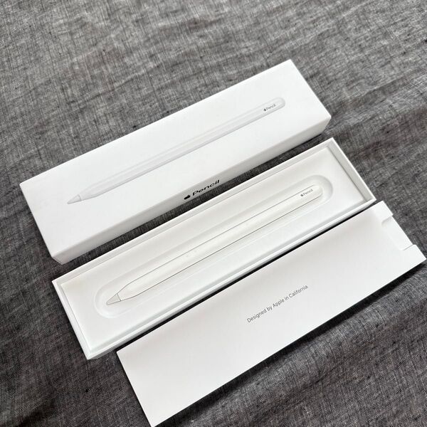 美品!最安値!即日発送!Apple Pencil アップルペンシル 箱付き 第二世代 A2051 MU8F2J/A 動作確認済