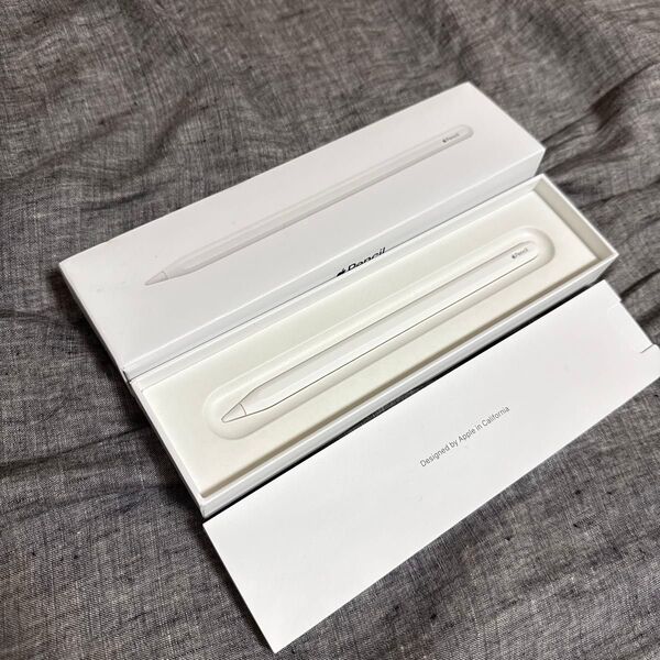 極美品!最安値!即日発送!Apple Pencil アップルペンシル 箱付き 第二世代 A2051 MU8F2J/A 動作確認済