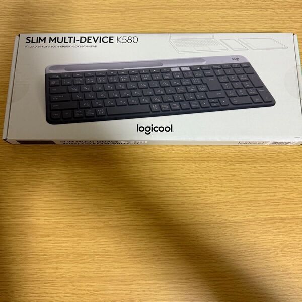 Logicool(ロジクール) 静音 Bluetooth ワイヤレスキーボード K580GR グラファイト ブラック