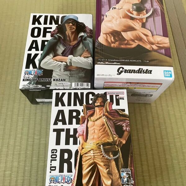 ワンピースプライズフィギュア、ロジャー、白ひげ、クザンフィギュア ワンピース
