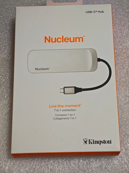 新品 Kingston Nucleum All-in-One USB-C Type-C ハブ 7 in 1 SD HDMI PD
