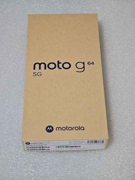 新品 moto g64 5G 8GB 128GB シルバーブルー スマートフォン モトローラ SIMフリー